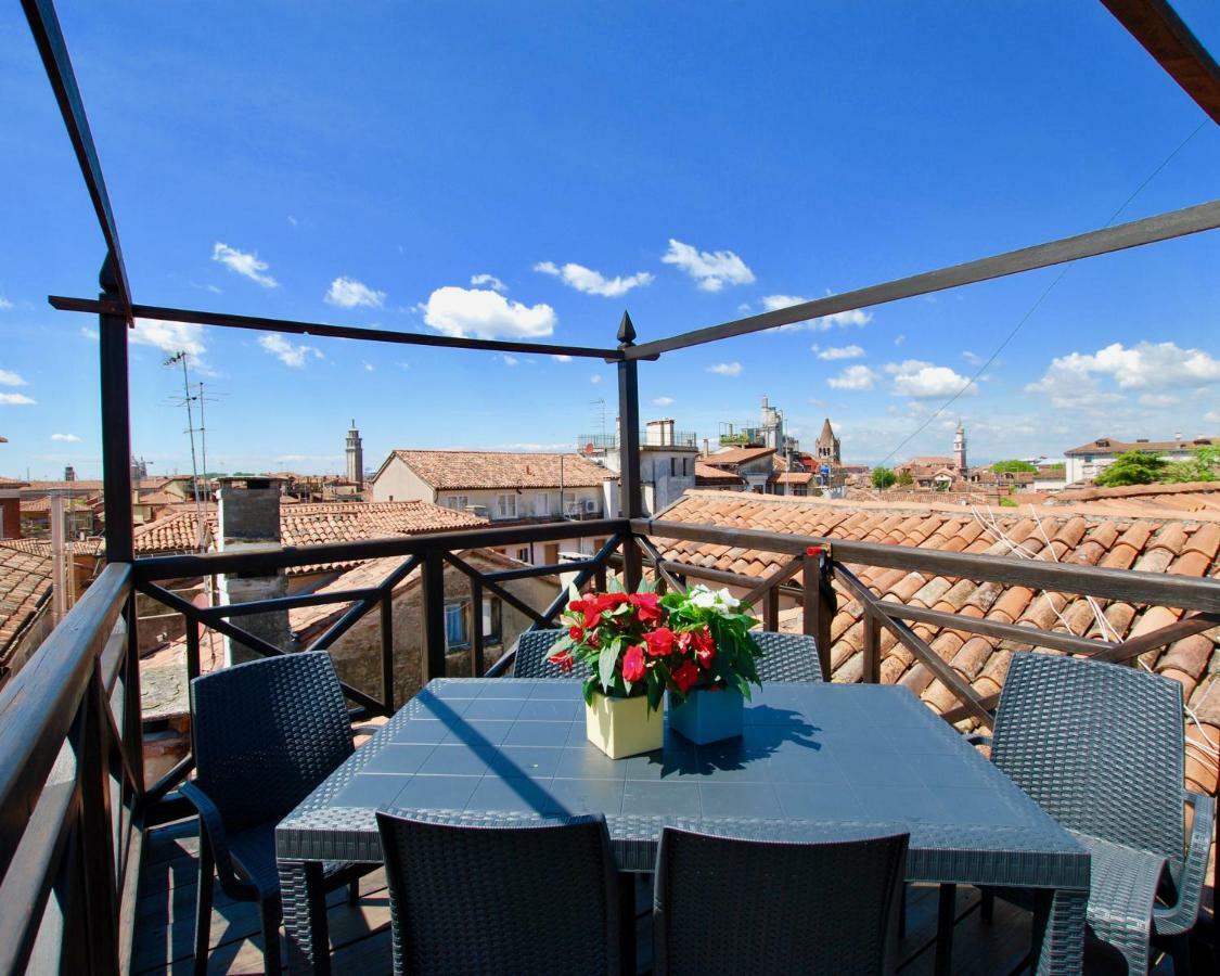 Ferienwohnung Ca Grimani Private Terrace Venedig Exterior foto