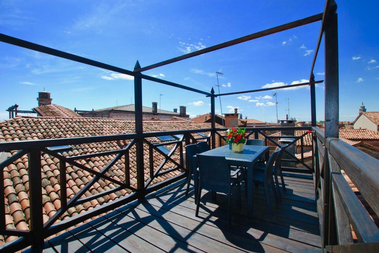 Ferienwohnung Ca Grimani Private Terrace Venedig Exterior foto